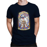 In Gozer we cross - Mens Premium T-Shirts RIPT Apparel Small / Midnight Navy