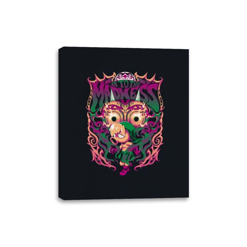 In to the Madness - Canvas Wraps Canvas Wraps RIPT Apparel 8x10 / Black