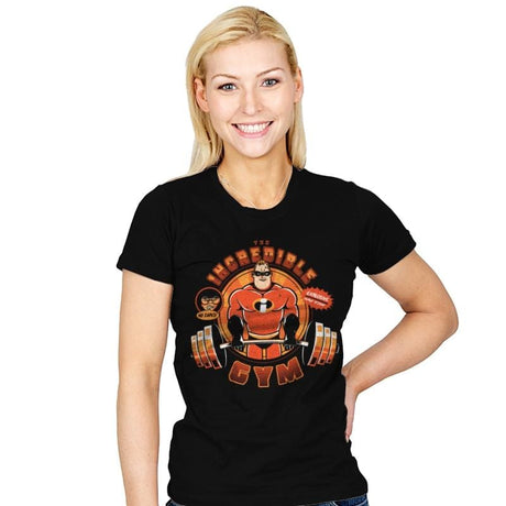 Incredible GYM - Womens T-Shirts RIPT Apparel Small / Black