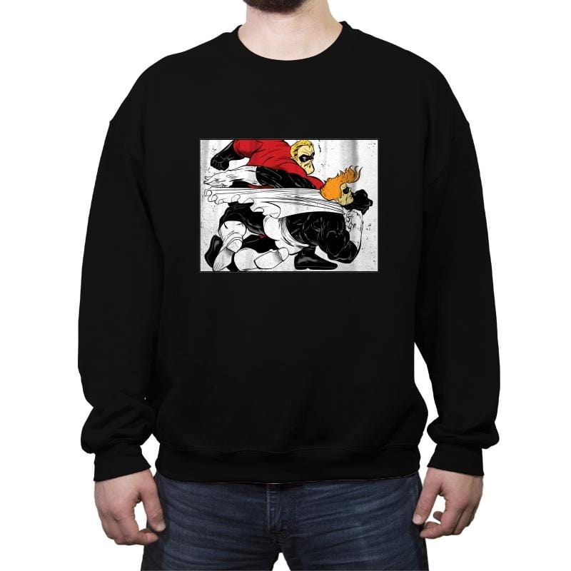 Incredible Returns - Crew Neck Sweatshirt Crew Neck Sweatshirt RIPT Apparel Small / Black