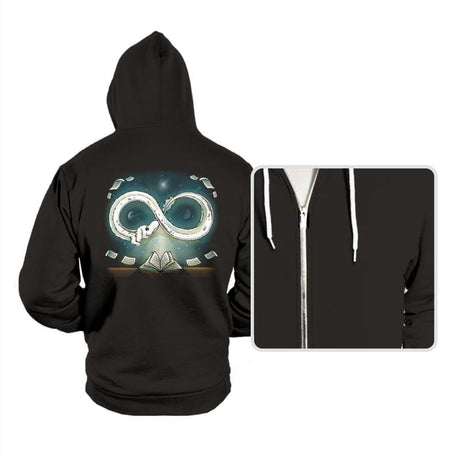 Infinity Story - Hoodies Hoodies RIPT Apparel Small / Black