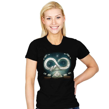 Infinity Story - Womens T-Shirts RIPT Apparel