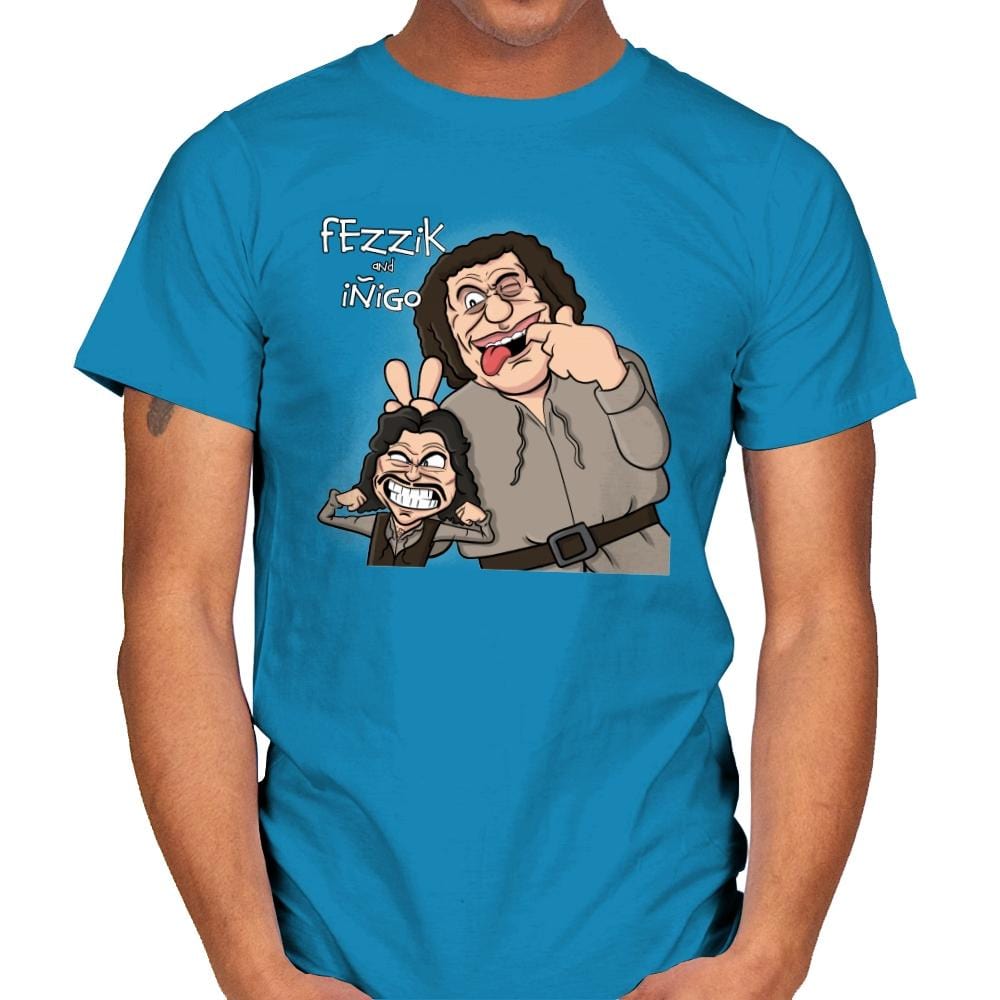 Iñigo and Fezzik - Mens T-Shirts RIPT Apparel Small / Sapphire