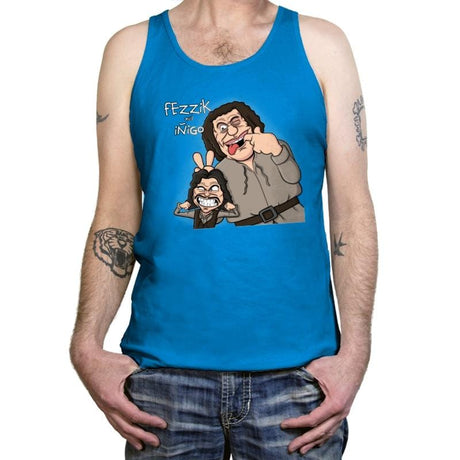 Iñigo and Fezzik - Tanktop Tanktop RIPT Apparel X-Small / Teal