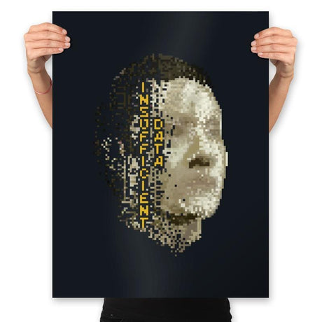 Insufficient Data - Prints Posters RIPT Apparel 18x24 / Black