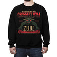 Interdimensional CrossFit - Crew Neck Sweatshirt Crew Neck Sweatshirt RIPT Apparel Small / Black