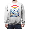 Internet Explorer - Crew Neck Sweatshirt Crew Neck Sweatshirt RIPT Apparel Small / White