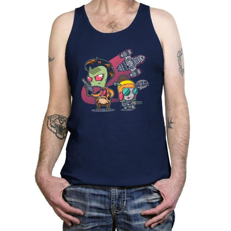 Invader Mal Exclusive - Tanktop Tanktop Gooten X-Small / Navy