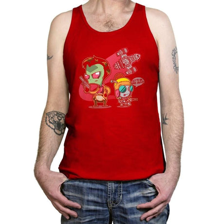 Invader Mal Exclusive - Tanktop Tanktop Gooten X-Small / Red