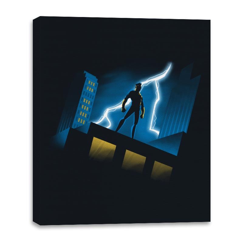 Invincible Animated Series - Canvas Wraps Canvas Wraps RIPT Apparel 16x20 / Black