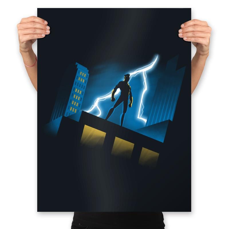 Invincible Animated Series - Prints Posters RIPT Apparel 18x24 / Black