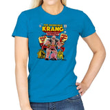 Invincible Krang Exclusive - Womens T-Shirts RIPT Apparel Small / Sapphire