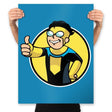 Invincivault Boy - Prints Posters RIPT Apparel 18x24 / Sapphire