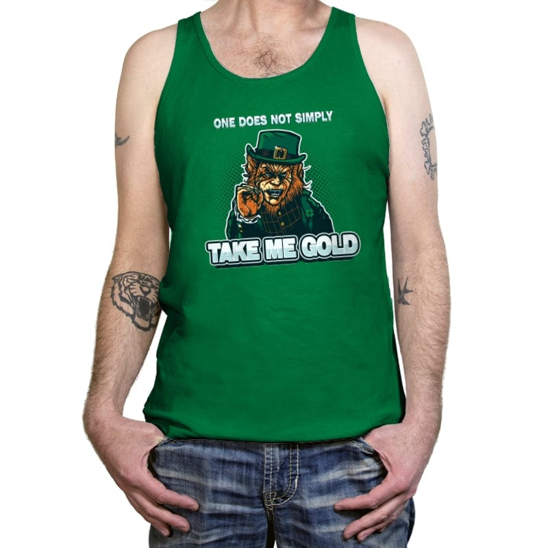 Irish Meme - Tanktop Tanktop RIPT Apparel X-Small / Kelly