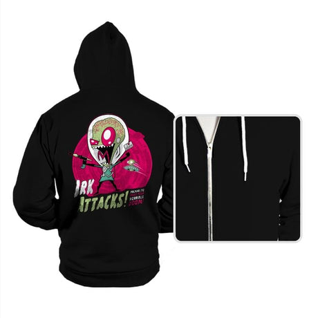 Irk Attacks! - Hoodies Hoodies RIPT Apparel