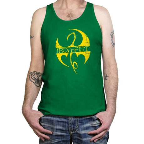 Iron Clan - Tanktop Tanktop RIPT Apparel X-Small / Kelly