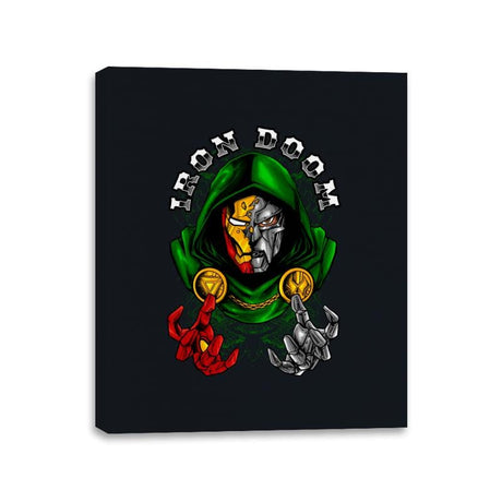 Iron Doom 108 - Canvas Wraps Canvas Wraps RIPT Apparel 11x14 / Black