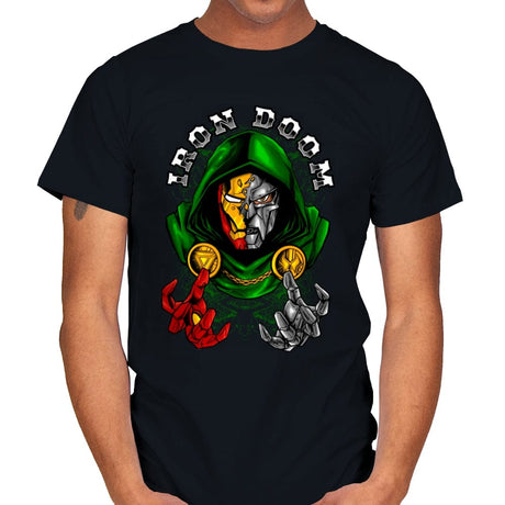 Iron Doom 108 - Mens T-Shirts RIPT Apparel Small / Black