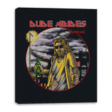 Iron Dude - Canvas Wraps Canvas Wraps RIPT Apparel 16x20 / Black