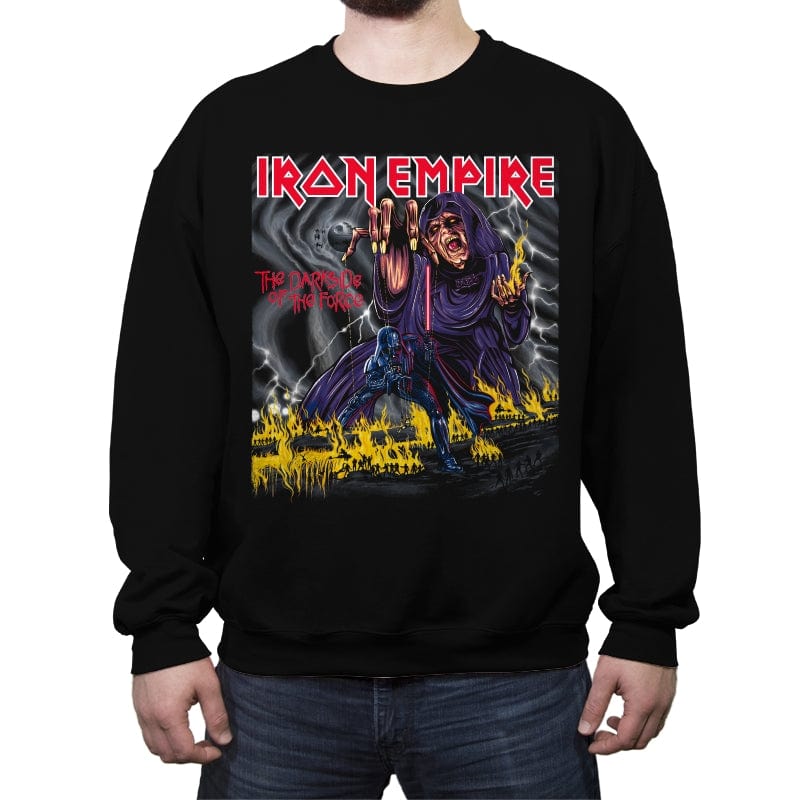 Iron Empire - Best Seller - Crew Neck Sweatshirt Crew Neck Sweatshirt RIPT Apparel Small / Black