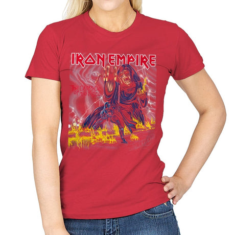 Iron Empire - Best Seller - Womens T-Shirts RIPT Apparel Small / Red