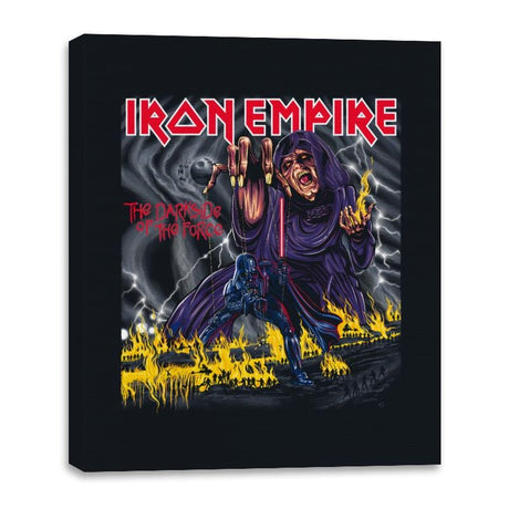 Iron Empire - Canvas Wraps Canvas Wraps RIPT Apparel 16x20 / Black