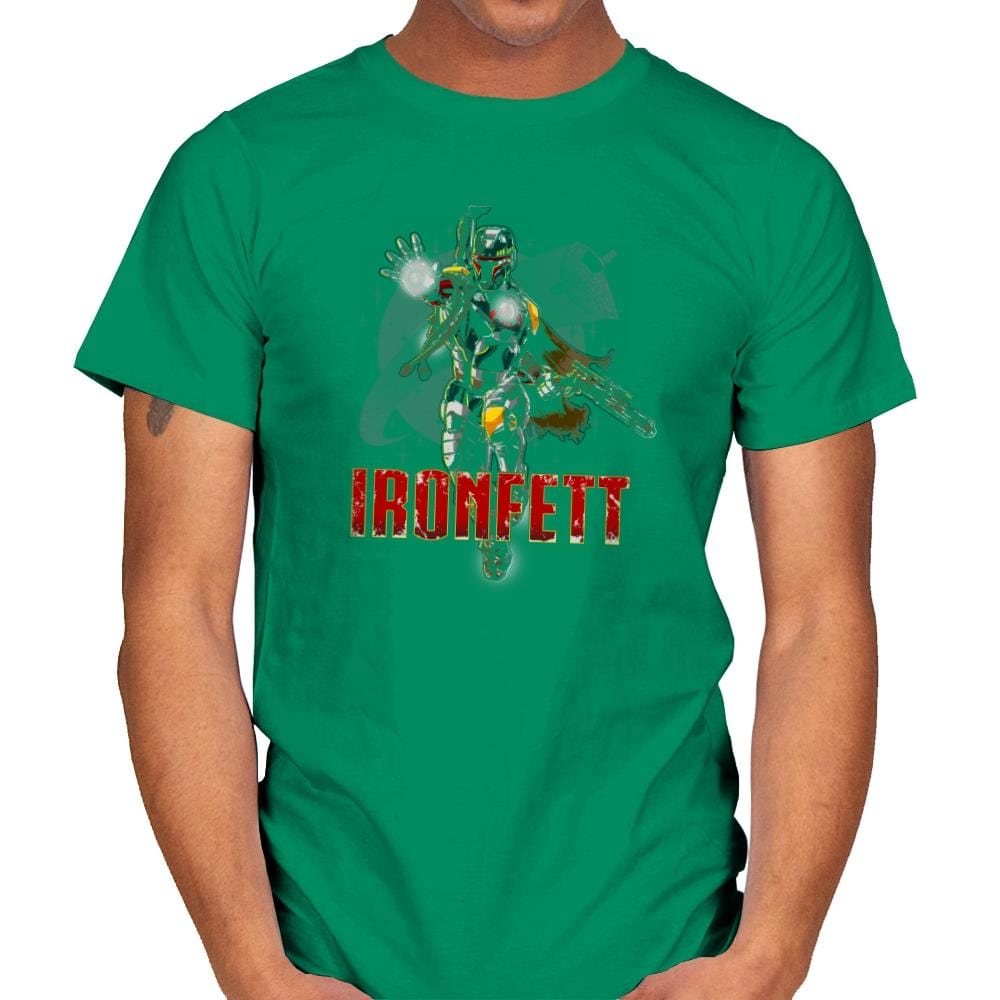 Iron Fett Exclusive - Mens T-Shirts RIPT Apparel Small / Kelly Green