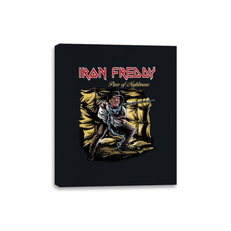 Iron Freddy - Canvas Wraps Canvas Wraps RIPT Apparel 8x10 / Black