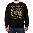 Iron Freddy - Crew Neck Sweatshirt Crew Neck Sweatshirt RIPT Apparel Small / Black