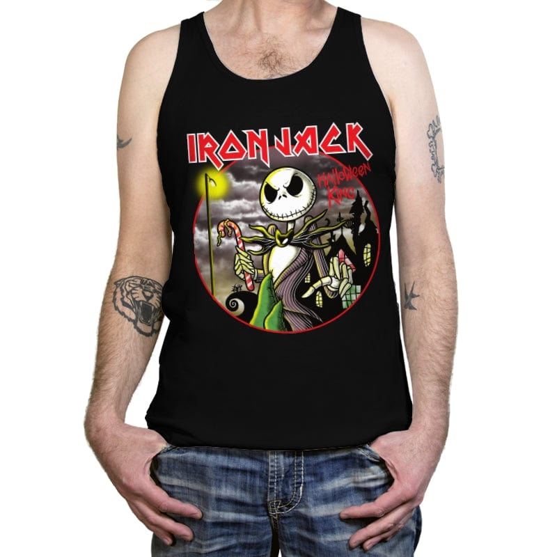 Iron Halloween King - Tanktop Tanktop RIPT Apparel X-Small / Black