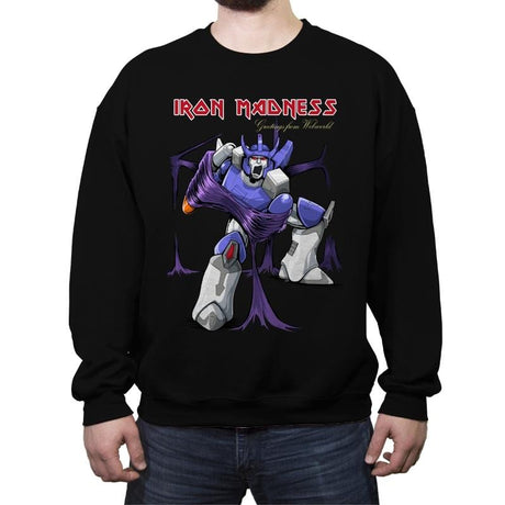 Iron Madness - Crew Neck Sweatshirt Crew Neck Sweatshirt RIPT Apparel