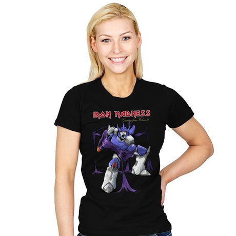 Iron Madness - Womens T-Shirts RIPT Apparel Small / Black