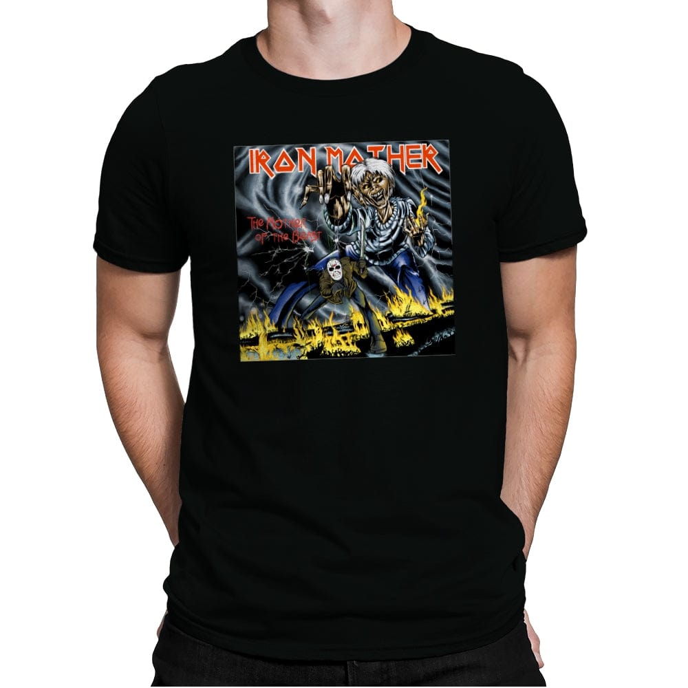 Iron Mother - Mens Premium T-Shirts RIPT Apparel Small / Black