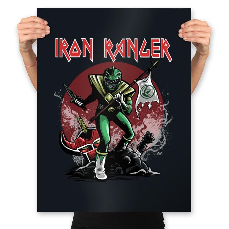 Iron Ranger - Prints Posters RIPT Apparel 18x24 / Black