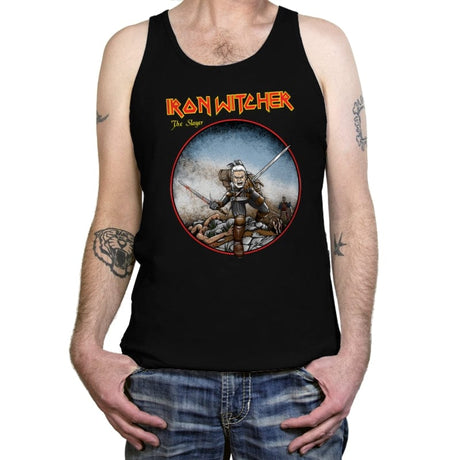 Iron Witcher - Tanktop Tanktop RIPT Apparel X-Small / Black