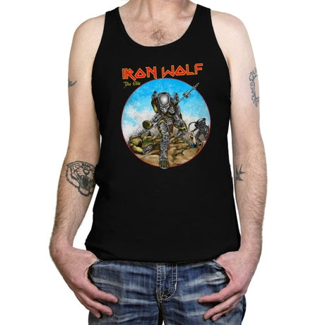 Iron Wolf - Tanktop Tanktop RIPT Apparel X-Small / Black