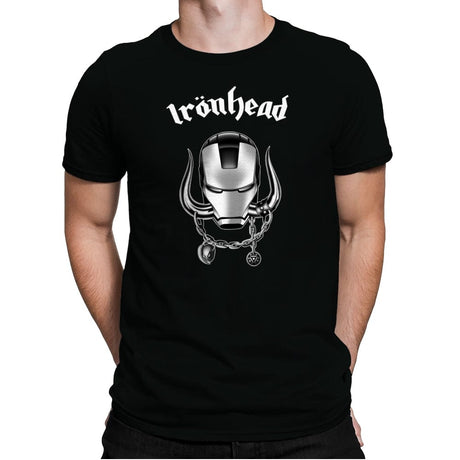 Ironhead - Mens Premium T-Shirts RIPT Apparel Small / Black