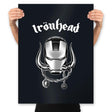 Ironhead - Prints Posters RIPT Apparel 18x24 / Black