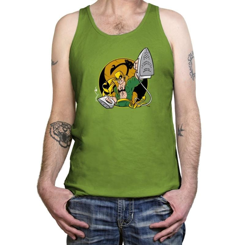 Ironing Fist Exclusive - Tanktop Tanktop RIPT Apparel X-Small / Leaf