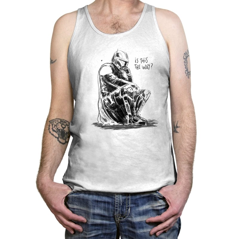 Is This the Way? - Tanktop Tanktop RIPT Apparel X-Small / White