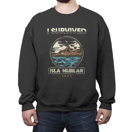 Isla Nublar, 1993 - Crew Neck Sweatshirt Crew Neck Sweatshirt RIPT Apparel