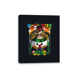 It's a me, Bowser - Canvas Wraps Canvas Wraps RIPT Apparel 8x10 / Black