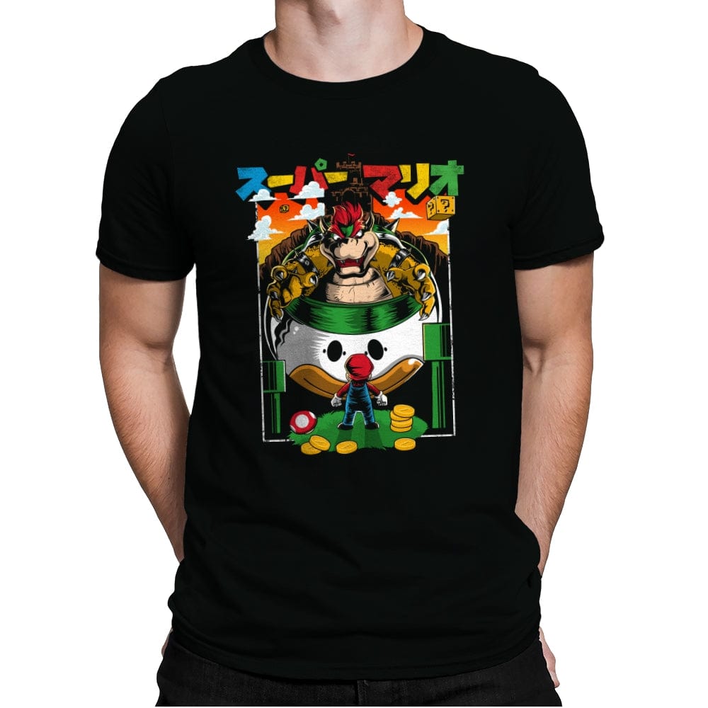 It's a me, Bowser - Mens Premium T-Shirts RIPT Apparel Small / Black