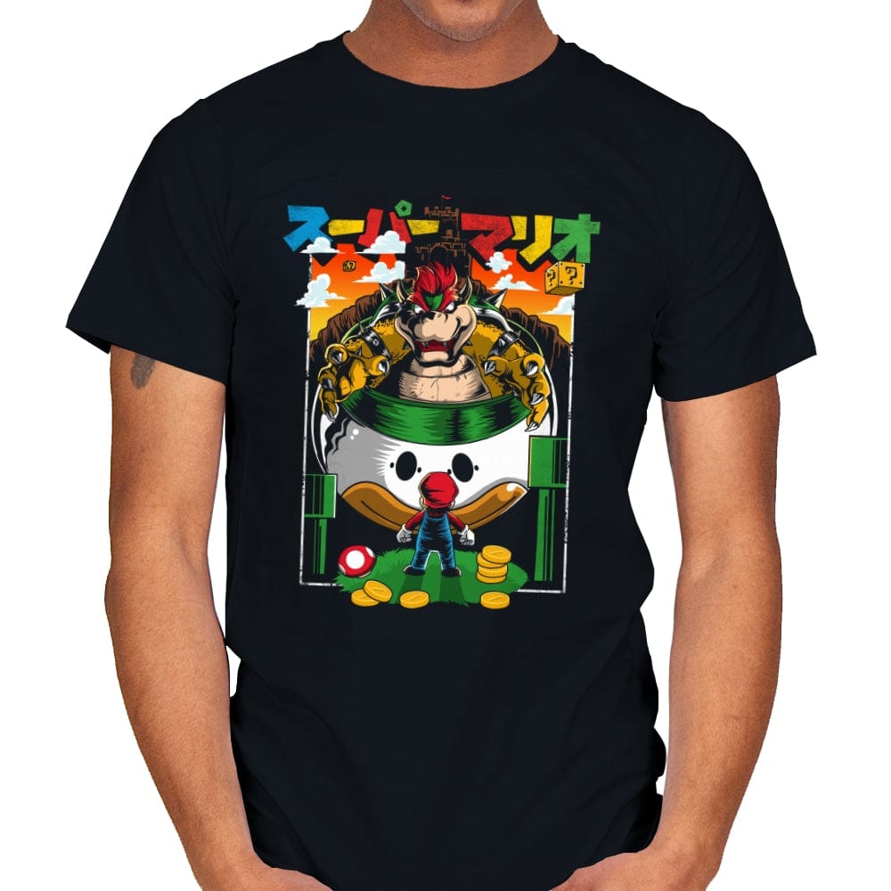 It's a me, Bowser - Mens T-Shirts RIPT Apparel Small / Black