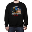 It's Aliens - Crew Neck Sweatshirt Crew Neck Sweatshirt RIPT Apparel Small / Black