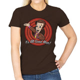 It's All Good Man Exclusive - Womens T-Shirts RIPT Apparel Small / Dark Chocolate