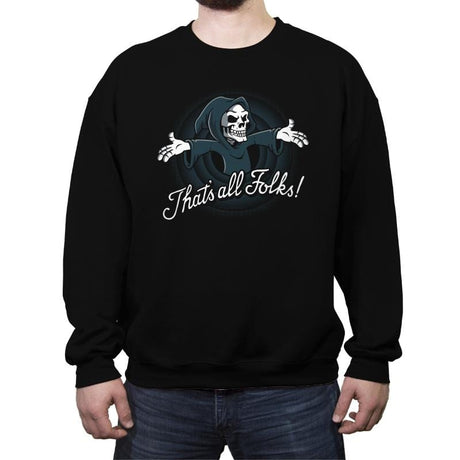 It's All Grim - Crew Neck Sweatshirt Crew Neck Sweatshirt RIPT Apparel Small / Black