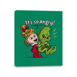 It's So Angry! - Canvas Wraps Canvas Wraps RIPT Apparel 11x14 / Kelly