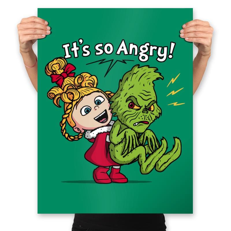 It's So Angry! - Prints Posters RIPT Apparel 18x24 / Kelly