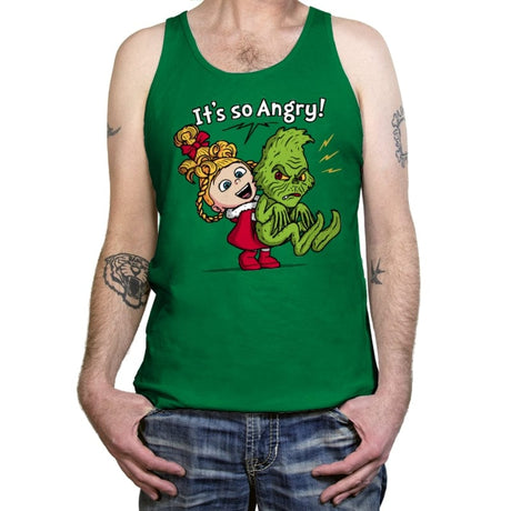 It's So Angry! - Tanktop Tanktop RIPT Apparel X-Small / Kelly